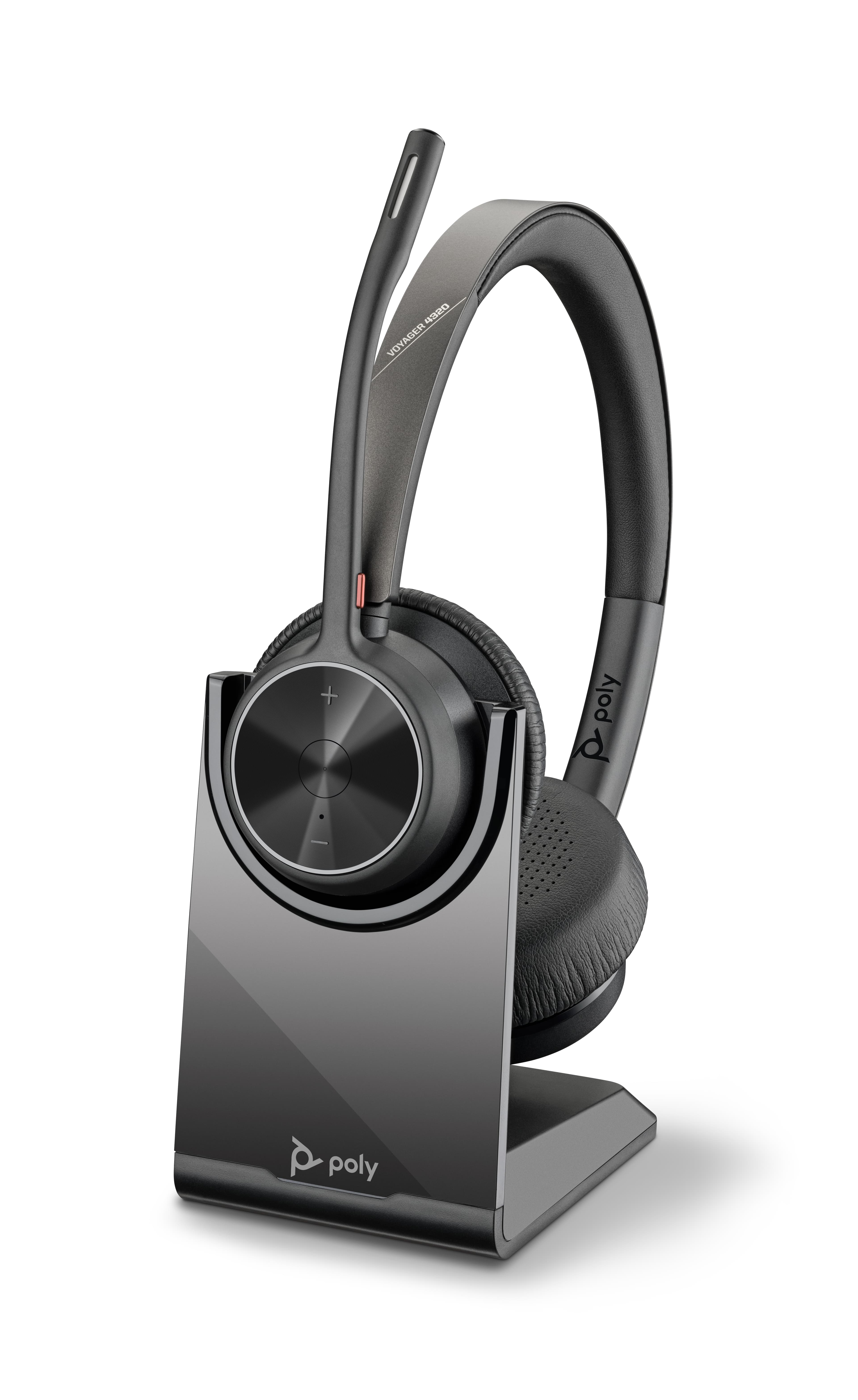 Poly Voyager 4320 USB-C Headset + BT700 dongle + Charging Stand